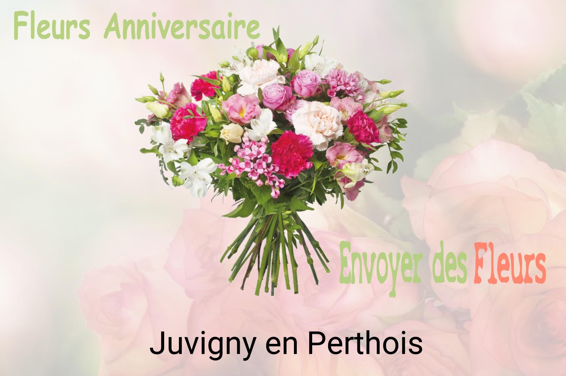 Bouquet de fleurs d’anniversaire livré à Juvigny-en-Perthois